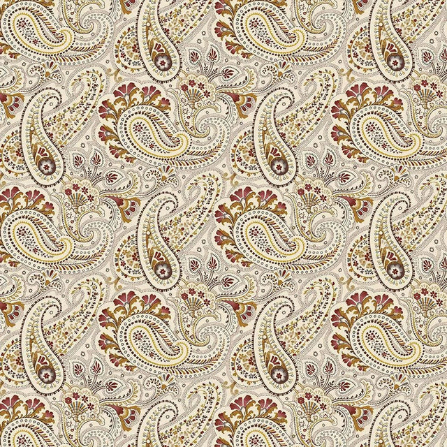 Quilting Cotton Cute Paisley Multi Timeless Treasures