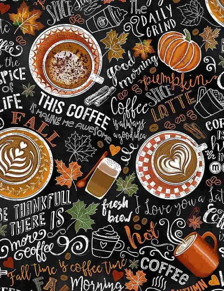 Quilting Cotton Pumpkin Spice Timeless Treasures