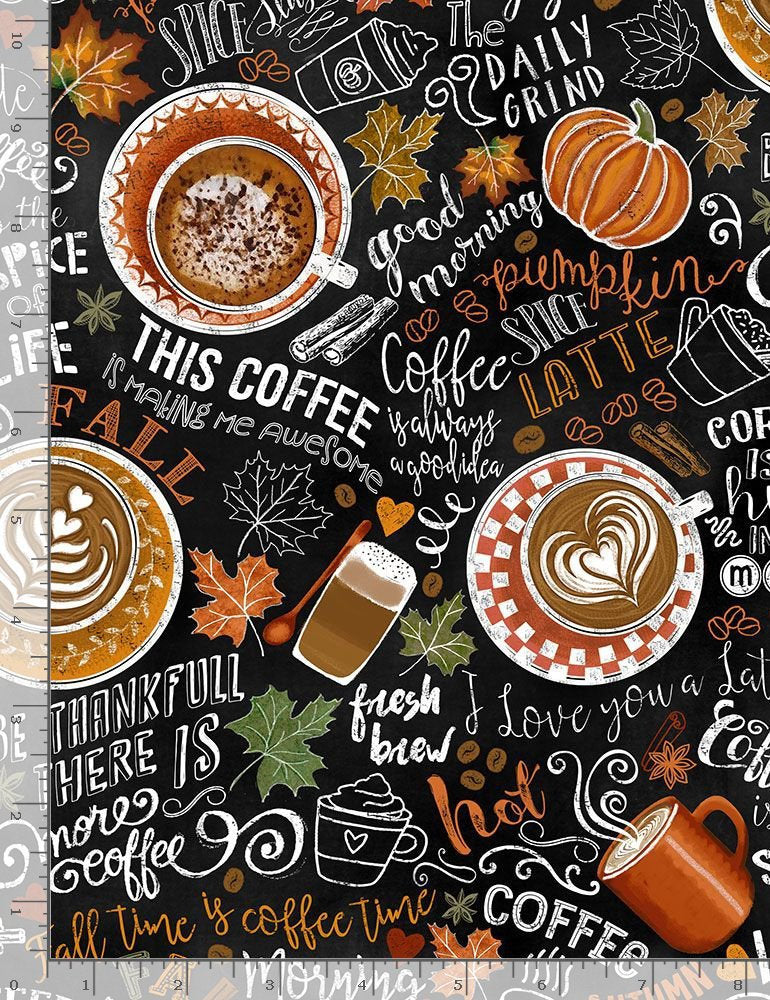 Quilting Cotton Pumpkin Spice Timeless Treasures