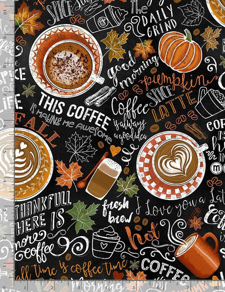 Quilting Cotton Pumpkin Spice Timeless Treasures