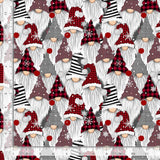 Quilting Cotton Holiday Gnomes Gnome for The Holidays Timeless Treasures