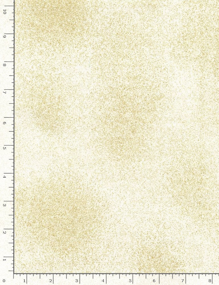 Quilting Cotton Deck the Halls Metallic Christmas Ivory Timeless Treasures