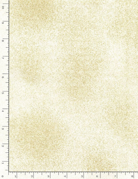 Quilting Cotton Deck the Halls Metallic Christmas Ivory Timeless Treasures