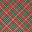 Quilting Cotton Let It Snow Christmas Plaid Timeless Treasures