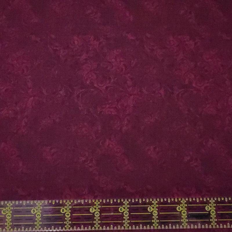 Quilting Cotton Tonal ECHO-C 5500 Dark Red Timeless Treasures