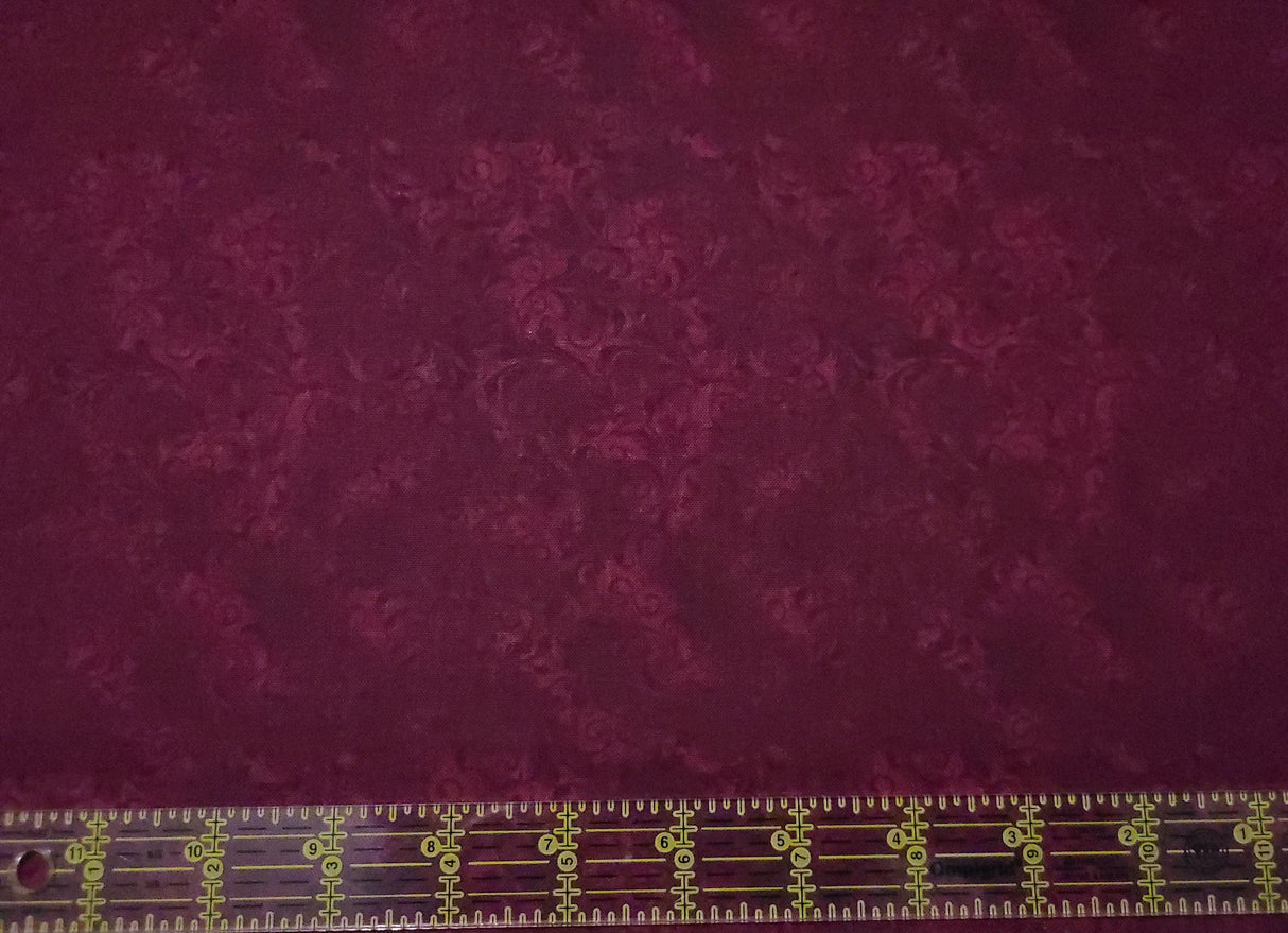 Quilting Cotton Tonal ECHO-C 5500 Dark Red Timeless Treasures