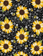 Quilting Cotton Advice from a Sunflower Sunflower Bee Timeless Treasures
