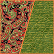 Quilting Cotton Gilded Rose Paisley Timeless Treasures