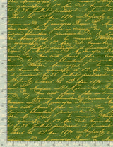 Quilting Cotton Gilded Rose Paisley Timeless Treasures