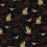 Quilting Cotton Pheasant Rosie Multi Timeless Treasures