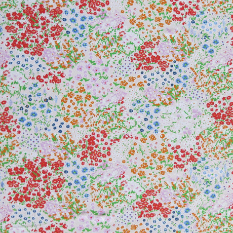 Swim Knit Tiny Color Floral Poly Spandex
