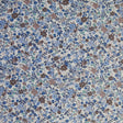 Poly Spandex Swimsuit Fabric Periwinkle Tiny Floral