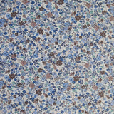 Poly Spandex Swimsuit Fabric Periwinkle Tiny Floral
