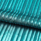 Pleated Polyester Fabric Titanium