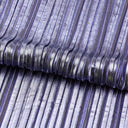Titanium Pleated Polyester Fabric - Pleated Foil Polyester, Black/Color Variants, 58/60" Width (1 Yard)