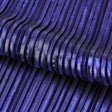 Pleated Polyester Fabric Titanium