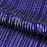 Pleated Polyester Fabric Titanium
