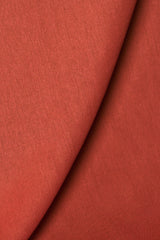 1 Yard Tomato Linen Silk Blend Fabric Flat Soft Midweight Woven 54 Inch Width