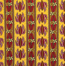 Tonga Sea Turtles Peachskin Fabric - Polynesian Floral Sea Turtles, 44/45" Width (1 Yard)