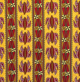 Tonga Sea Turtles Peachskin Fabric - Polynesian Floral Sea Turtles, 44/45" Width (1 Yard)