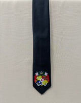 Tonga Seal Polyester Fabric - Tongan Seal Print, 56" Length, 3.5" Width (1 Tie)
