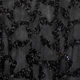 Toni Stretch Mesh Sequin Polyester Fabric - All-Over Sequin Mesh, 58/60" Width, 92% Polyester 8% Spandex, 1 Yard