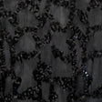 Toni Stretch Mesh Sequin Polyester Fabric - All-Over Sequin Mesh, 58/60" Width, 56" Usable Width, 208 GSM (1 Yard)