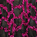 Toni Stretch Mesh Sequin Polyester Fabric - All-Over Sequin Mesh, 58/60" Width, 92% Polyester 8% Spandex, 1 Yard
