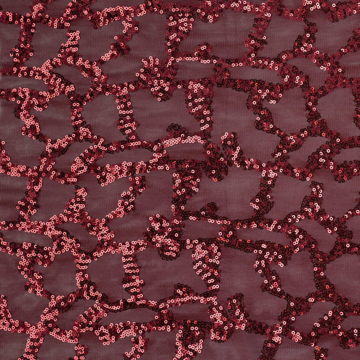 Stretch Mesh Sequin Fabric