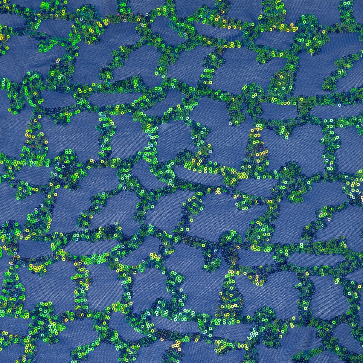Stretch Mesh Sequin Fabric