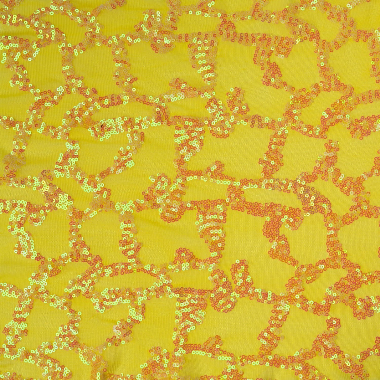Stretch Mesh Sequin Fabric