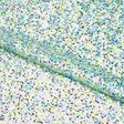 Mesh Sequin Fabric Bright Blue
