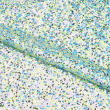 Mesh Sequin Fabric Bright Blue