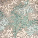 Cut Velvet Upholstery Fabric Barbados Coral Pattern