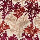 Cut Velvet Upholstery Fabric Barbados Coral Pattern