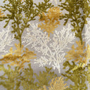 Cut Velvet Upholstery Fabric Barbados Coral Pattern