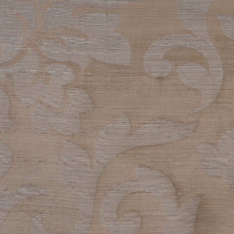 Linen Blend Damask Drapery Curtain 110" Venetian
