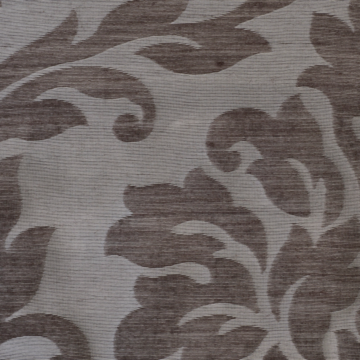 Linen Blend Damask Drapery Curtain 110" Venetian