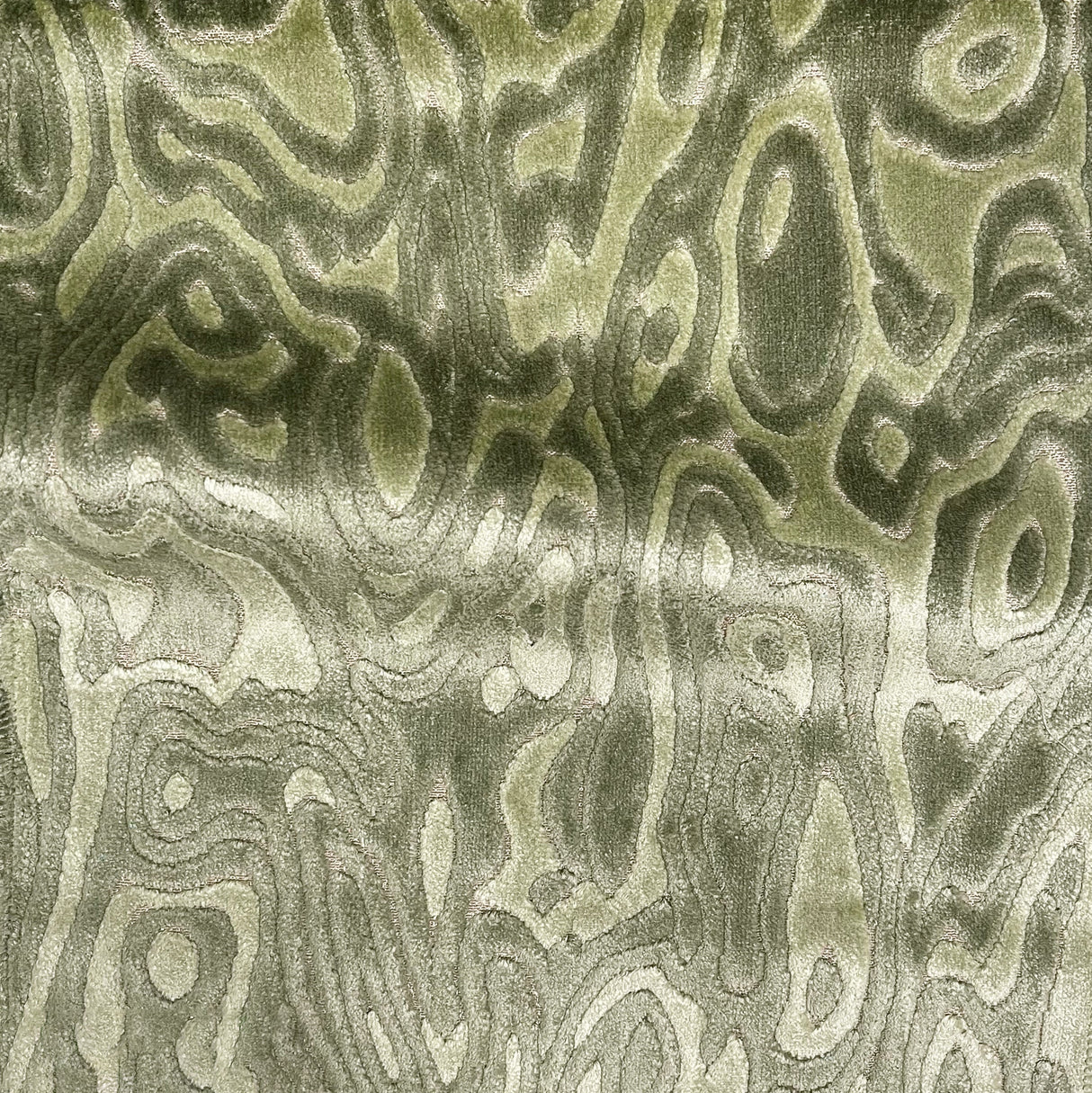 Cut Velvet Upholstery Fabric Echo Abstract Pattern by the Yard