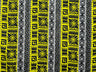 Traditional Fiji Cotton Fabric - Fijian Tapa Print, 45" Width (1 Yard)