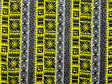 Traditional Fiji Cotton Fabric - Fijian Island Print, 45" Width (1 Yard)