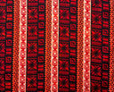 Traditional Fiji Cotton Fabric - Fijian Tapa Print, 45" Width (1 Yard)