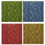 Traditional Polynesia Tattoo All Over Fan Design Poly Cotton Fabric - Polynesian Hibiscus Plumeria Tribal Tattoo, 45" Width (1 Yard)
