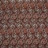 Traditional Polynesian Fijian Print Cotton Light Barkcloth Fabric - Multi Color Polynesian Print, 45" Width (1 Yard)