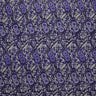 Traditional Polynesian Fijian Print Cotton Light Barkcloth Fabric - Multi Color Polynesian Print, 45" Width (1 Yard)