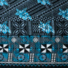 Cotton Fabric Traditional Polynesian Geometric Flower Design