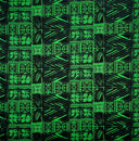 Cotton Barkcloth Fabric Traditional Polynesian Tapa Print