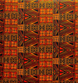 Cotton Barkcloth Fabric Traditional Polynesian Tapa Print