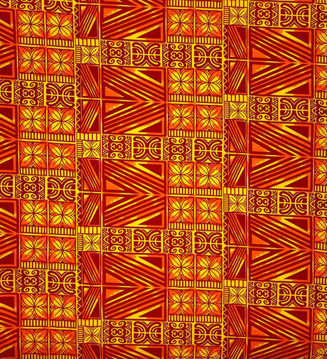 Traditional Polynesian Tapa Light Barkcloth Fabric - Lavander & Black, 36" X 45" (1 Yard)