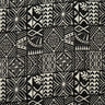 Cotton Barkcloth Polynesian Tapa Print Fabric